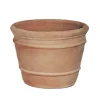 Pot terracota whitewash d26h20