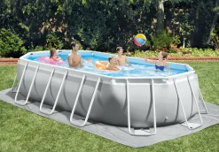Prism frame oval pool set 503x274x122cm
