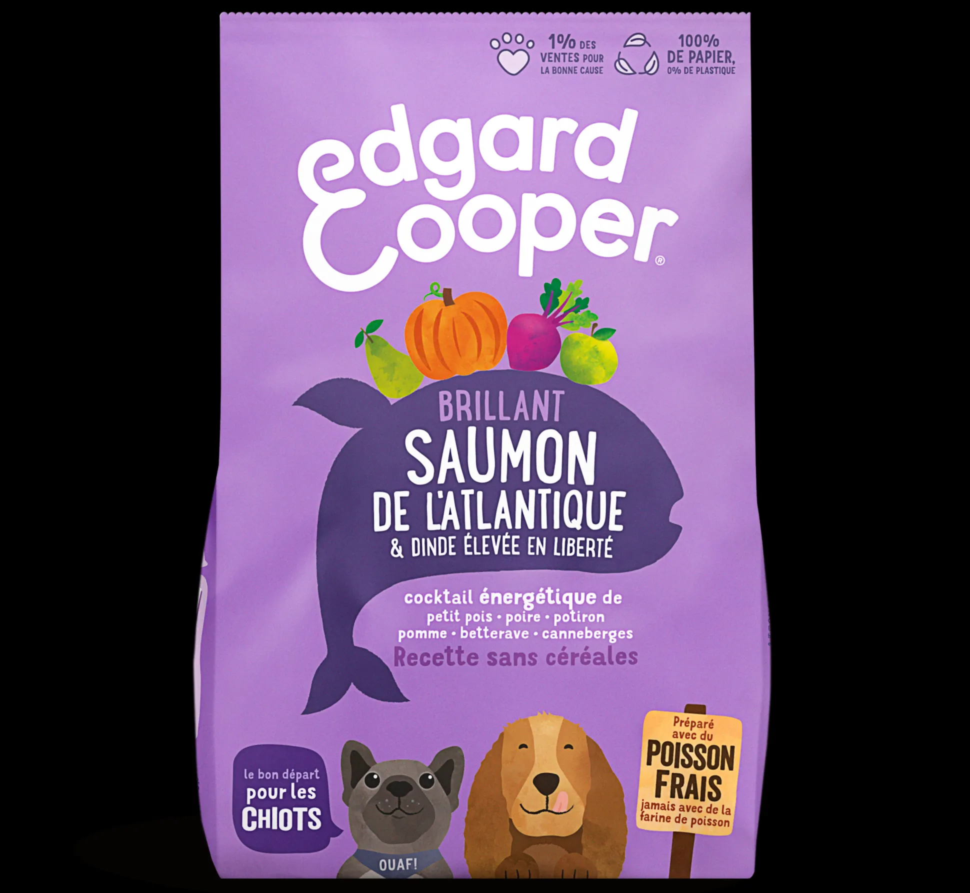 Pup brokjes zalm & kalkoen 700g