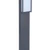 Qubo tuinpaal donkergrijs led 17.3w