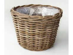 Ronde mand antiekgrijs