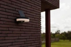 Runda solar wandlamp