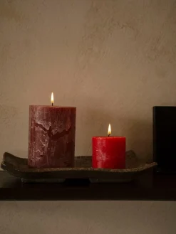 Rustieke pillarkaars