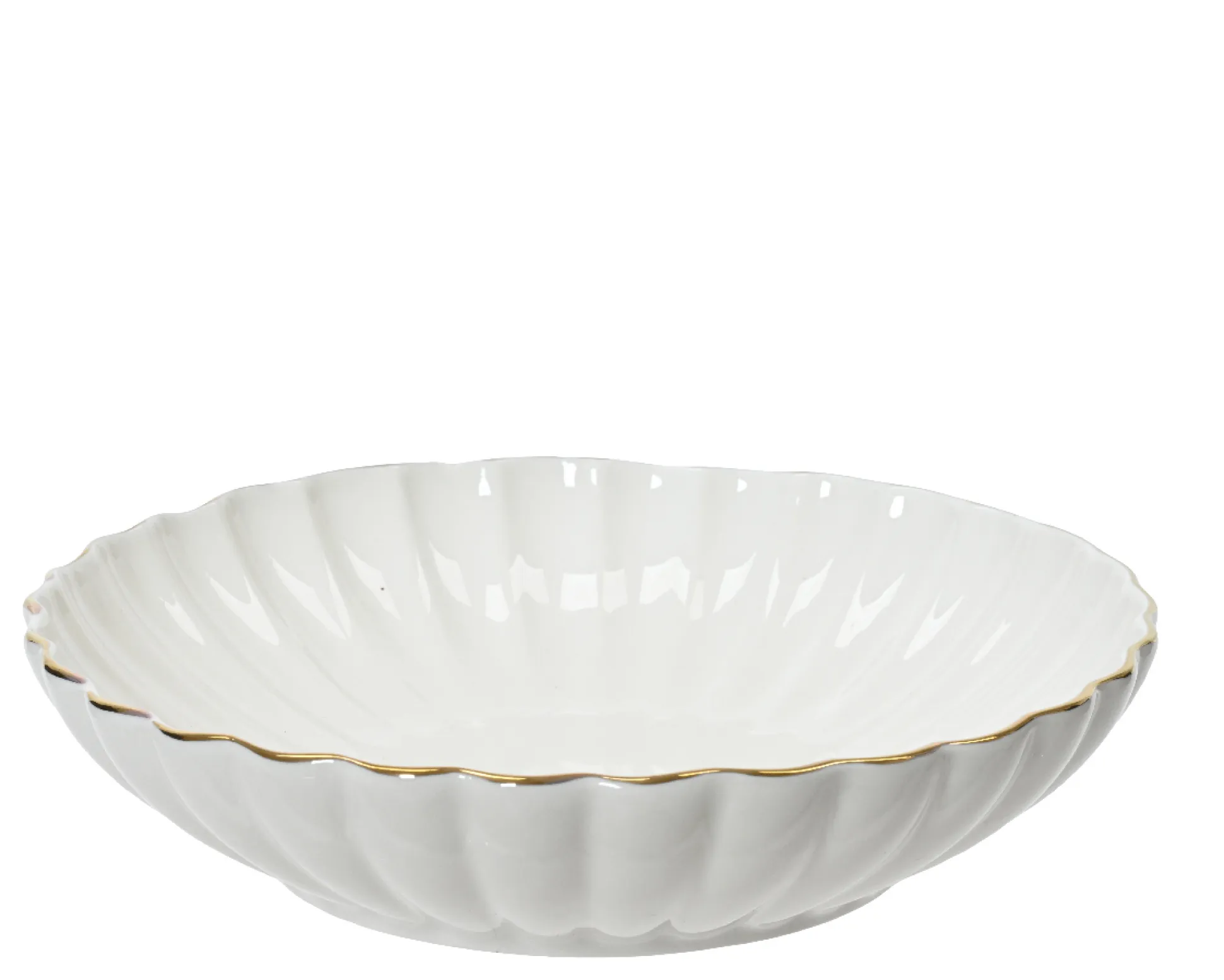 Schaal porselein rond