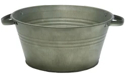 Schaal zink vintage groen d23h11