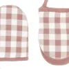 Set van 2 grippers gingham