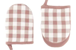 Set van 2 grippers gingham