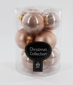 Set van 9 kerstballen