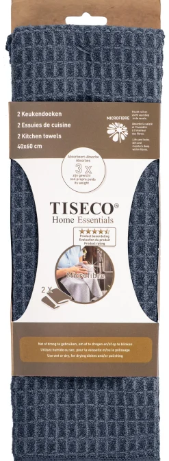 Set van 2 keukenhanddoeken essential