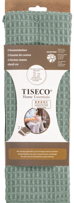 Set van 2 keukenhanddoeken essential