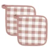 Set van 2 pannenlap gingham