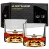 Set van 2 whiskeyglazen