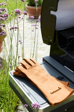 Set van 2 zacht lederen handschoenen