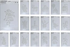 Sjabloon kerstdessin