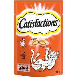 Snack voor katten | catisfaction kip 60g