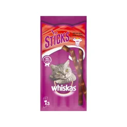 Snack voor katten | whiskas snack stick, rund