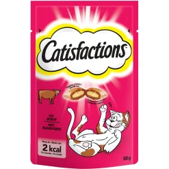 Snacks voor katten |catisfaction rundvlees 60g
