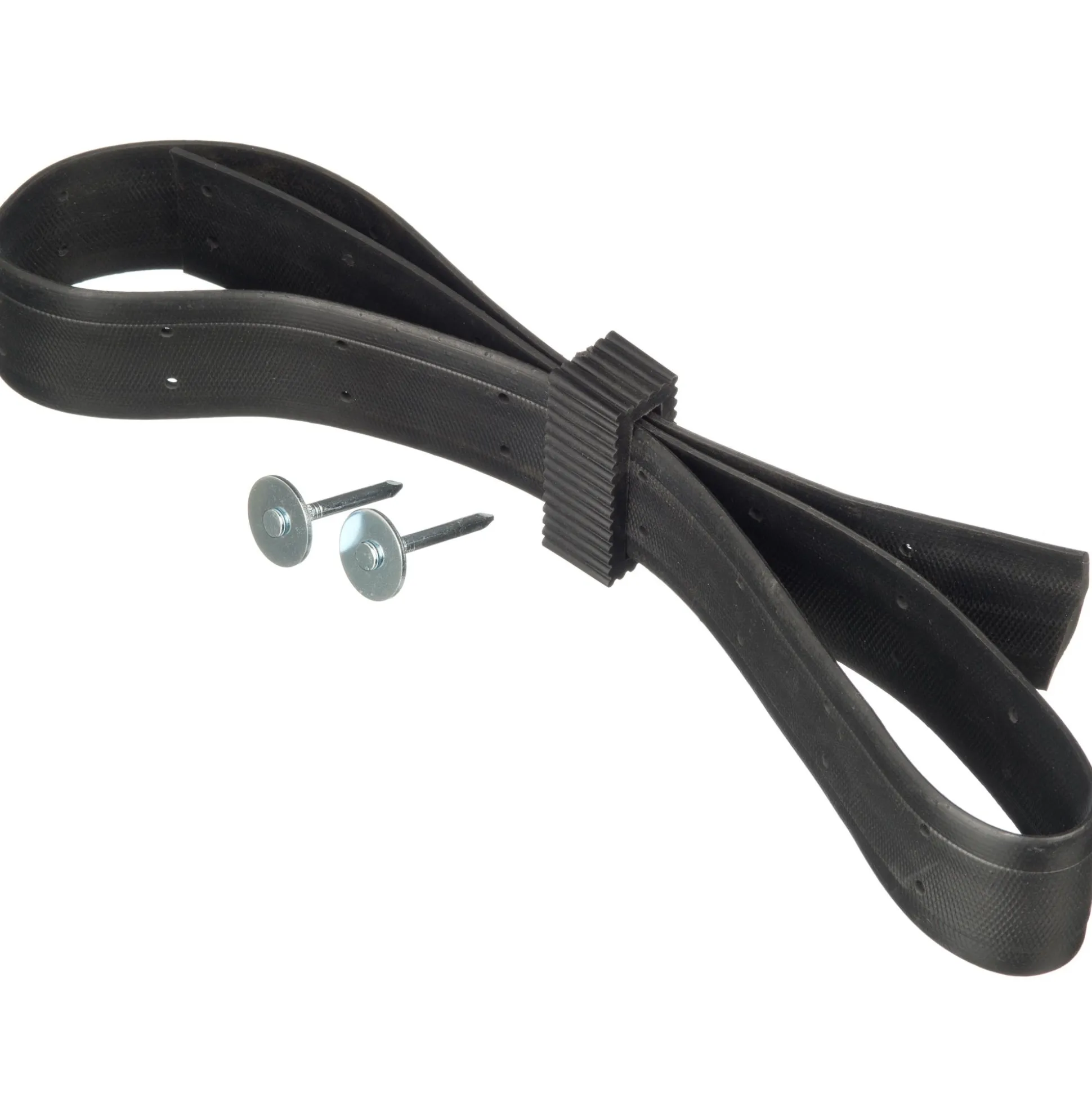 Spijkerboomband zwart 90x3.8cm