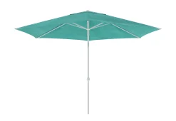 Staparasol miami d300 wit-blauw