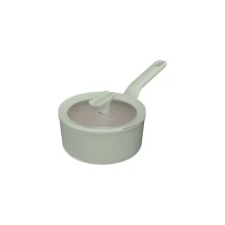 Steelpan antikleef met deksel balance sage 18cm