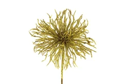 Stekelbal op steel goud