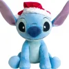 Stitch met kerstmuts 50cm