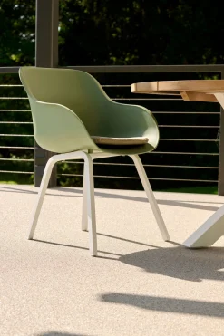 Stoel Le Soleil wit/groen