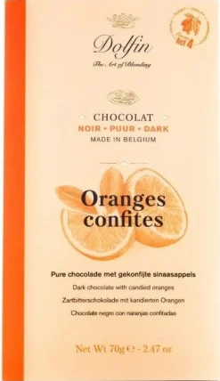 Tablet fondant 60% gekonfijte sinaas