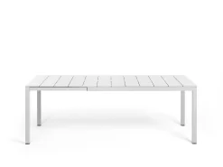 Tafel Rio verlengbaar 140-210cm bianco aluminium