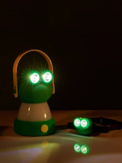 Tafel-hoofdlamp dier (kikker)