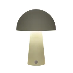 Tafellamp rond olijf