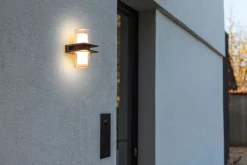 Tango up & down wandlamp led grijs