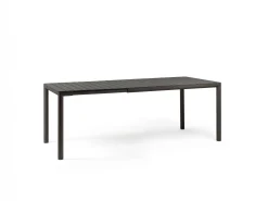 Tevere tafel verlengbaar 147cm antraciet