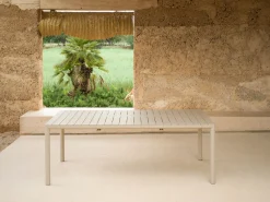 Tevere tafel verlengbaar 147cm antraciet