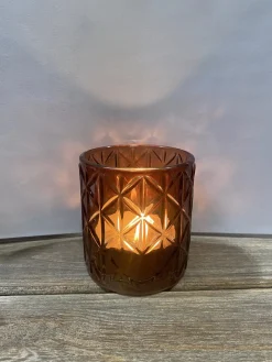 Theelichthouder Elliot rond 8,5xH10