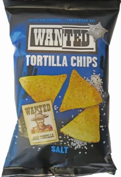 Tortilla chips salt