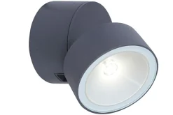 Trumpet wandlamp antractiet grijs led 6.7w