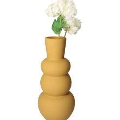 Vaas dolomiet oker 14x14x29.5cm