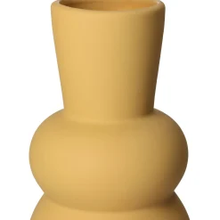 Vaas dolomiet oker 14x14x29.5cm