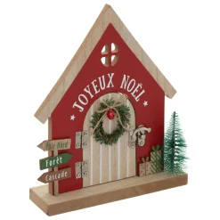 Vrolijk kerstfeest deur h19,5cm