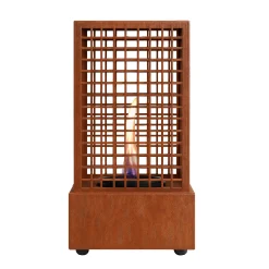 Vulcan Agni 18 tafelhaard in cortenstaal