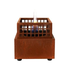 Vulcan Agni 16 tafelhaard in cortenstaal