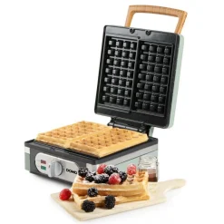 Wafelijzer voor rechthoekige wafels