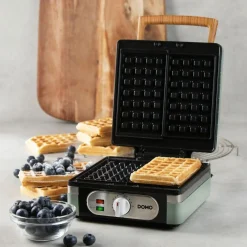 Wafelijzer voor rechthoekige wafels