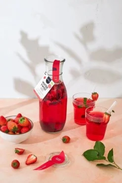 Water twist aardbei karaf