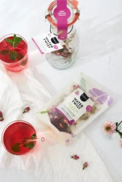 Water twist roos bergthee zakje