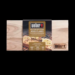 WEBER CEDERHOUTEN ROOKPLANK 15X30 CM 2 STUKS