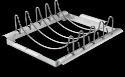 WEBER DELUXE MULTIFUNCTIONELE VLEESHOUDER RVS