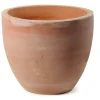 Whitewash egg pot d25h22