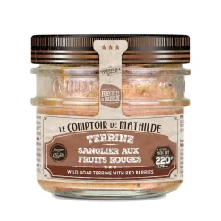Wild zwijn terrine met rood fruit